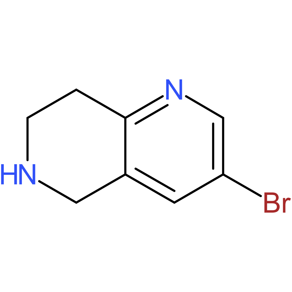 3-bromo-5,6,7,8-tetrahydro-1,6-naphthyridine