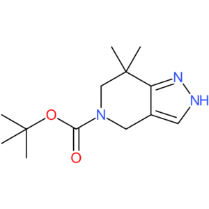 tert-butyl 7,7-dimethyl-1H,4H,5H,6H,7H-pyrazolo[4,3-c]pyridine-5-carboxylate