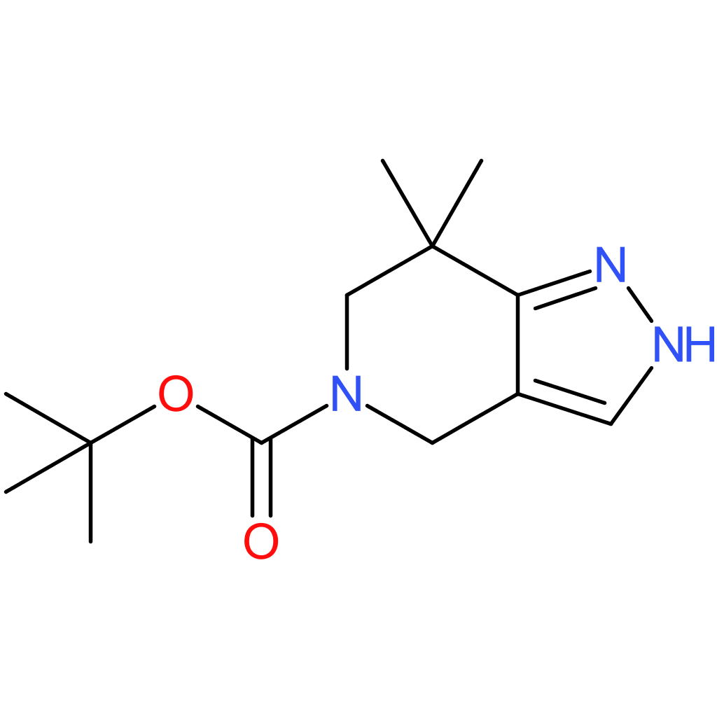 tert-butyl 7,7-dimethyl-1H,4H,5H,6H,7H-pyrazolo[4,3-c]pyridine-5-carboxylate