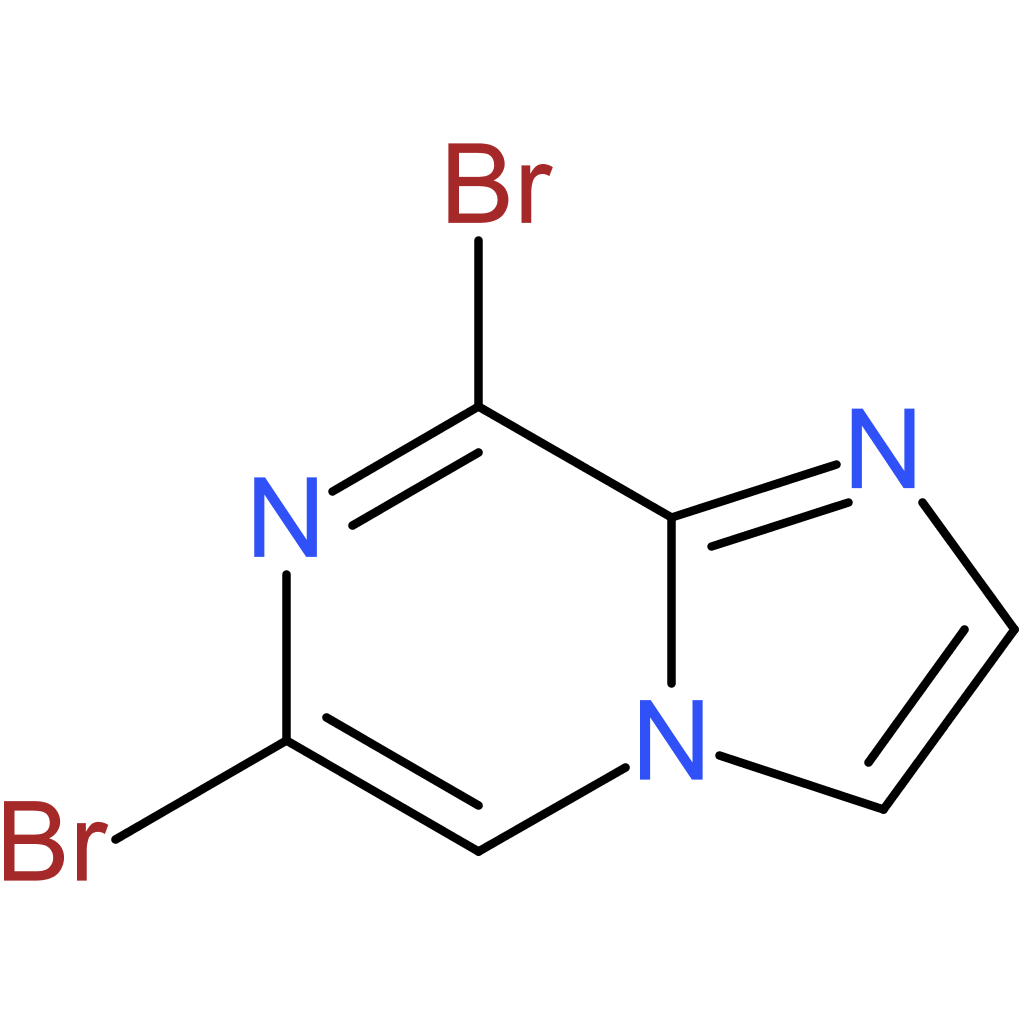 6,8-dibromoimidazo[1,2-a]pyrazine