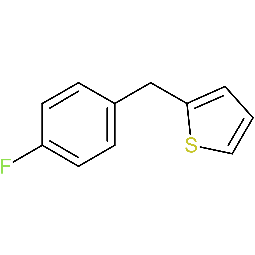 2-[(4-fluorophenyl)methyl]thiophene