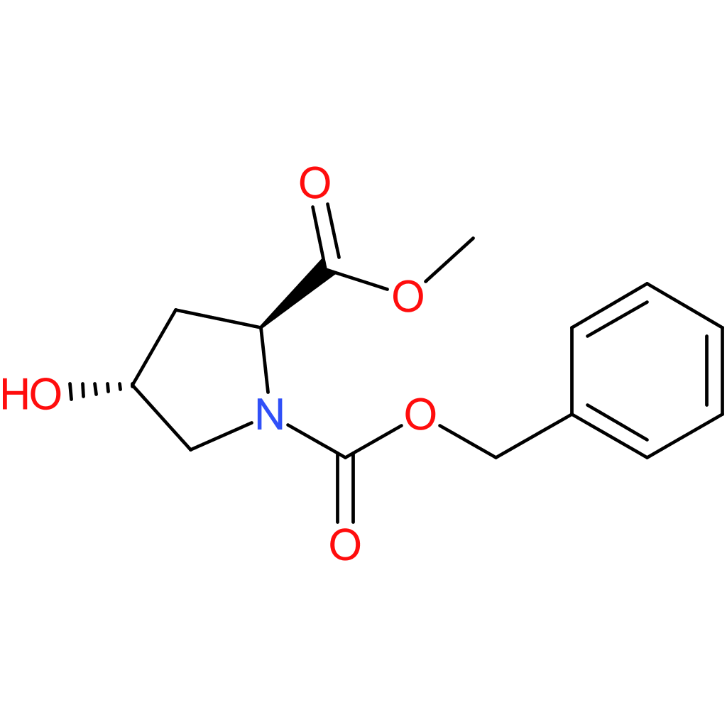 1-benzyl 2-methyl (2S,4R)-4-hydroxypyrrolidine-1,2-dicarboxylate