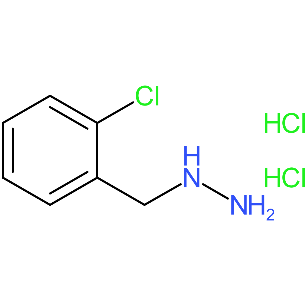 [(2-chlorophenyl)methyl]hydrazine dihydrochloride