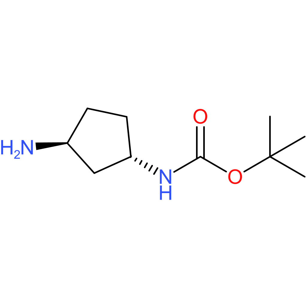 tert-butyl N-[(1S,3S)-3-aminocyclopentyl]carbamate