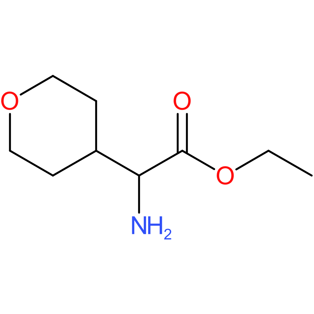 ethyl 2-amino-2-(oxan-4-yl)acetate