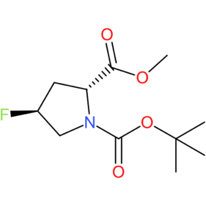 1-tert-butyl 2-methyl (2R,4S)-4-fluoropyrrolidine-1,2-dicarboxylate