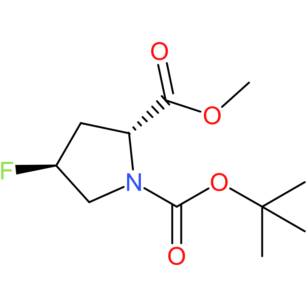 1-tert-butyl 2-methyl (2R,4S)-4-fluoropyrrolidine-1,2-dicarboxylate