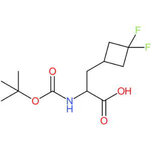 2?{[(tert?butoxy)carbonyl]amino}?3?(3,3?difluorocyclobutyl)propanoic acid