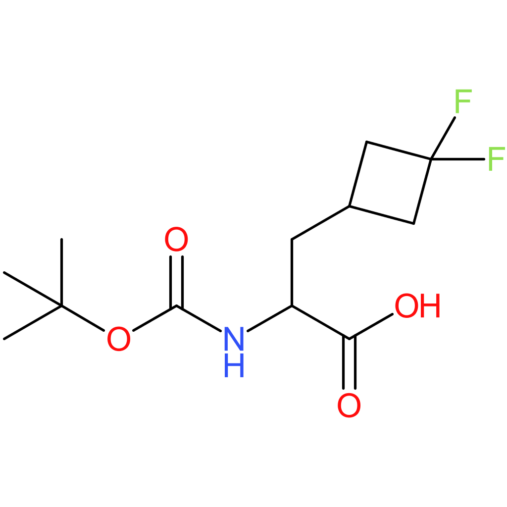 2?{[(tert?butoxy)carbonyl]amino}?3?(3,3?difluorocyclobutyl)propanoic acid