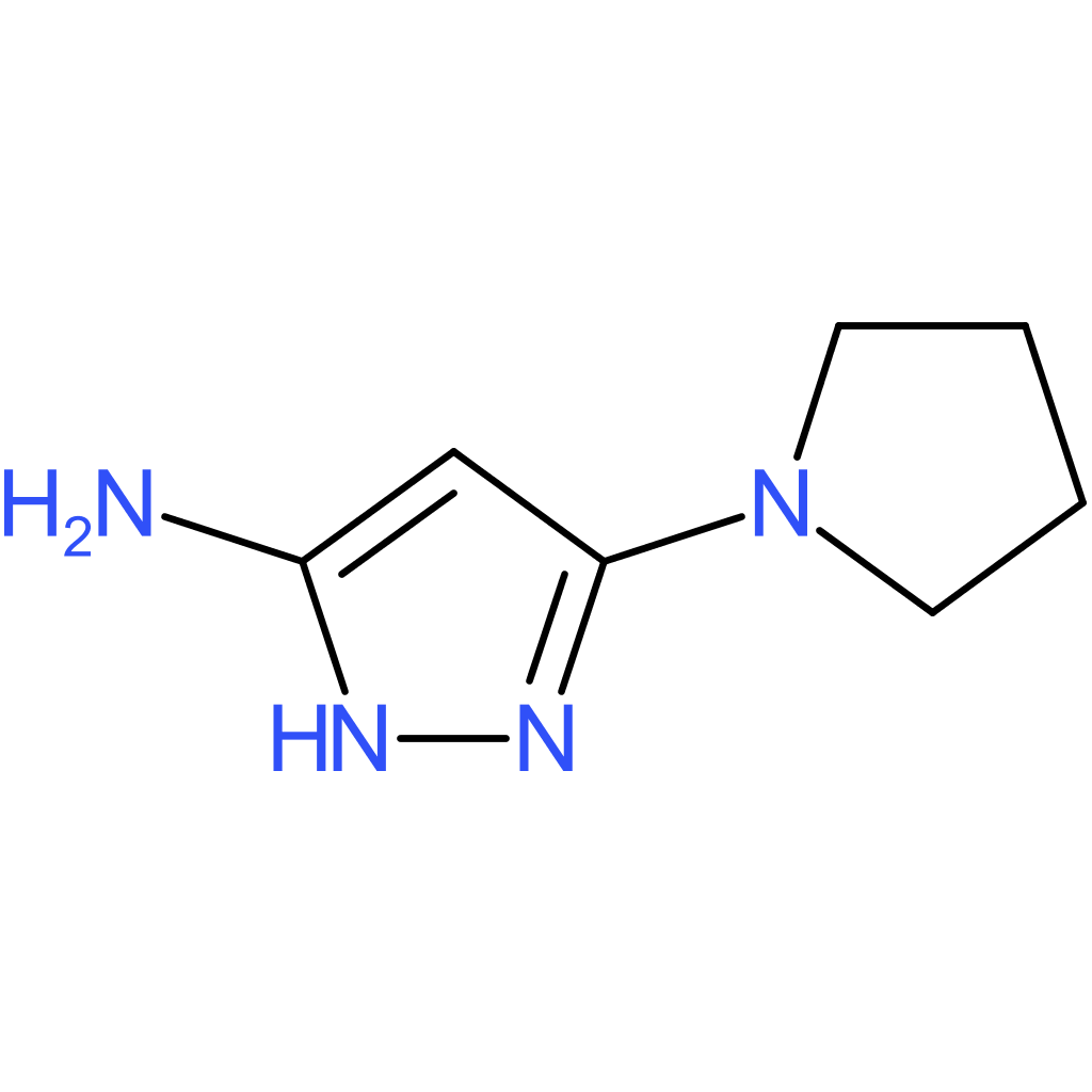 5-(pyrrolidin-1-yl)-1H-pyrazol-3-amine