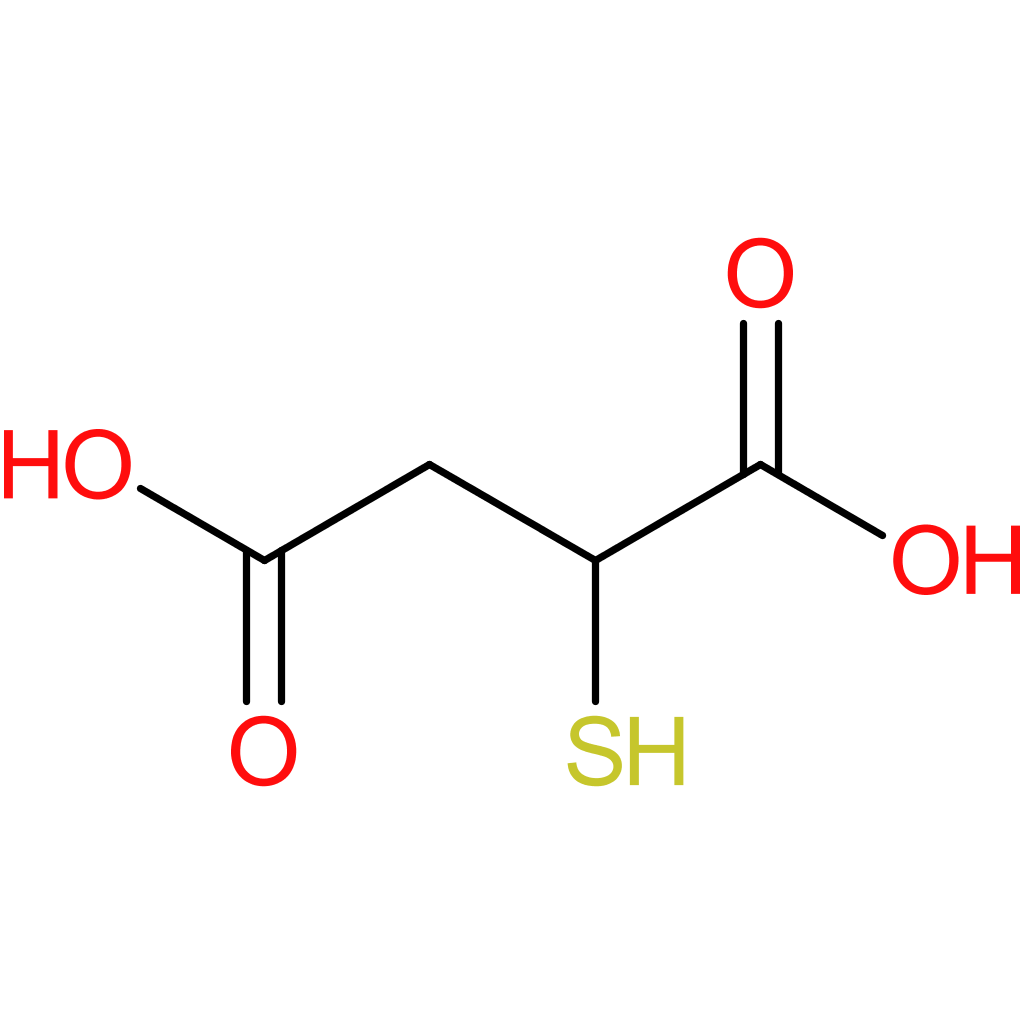 Mercaptosuccinic acid