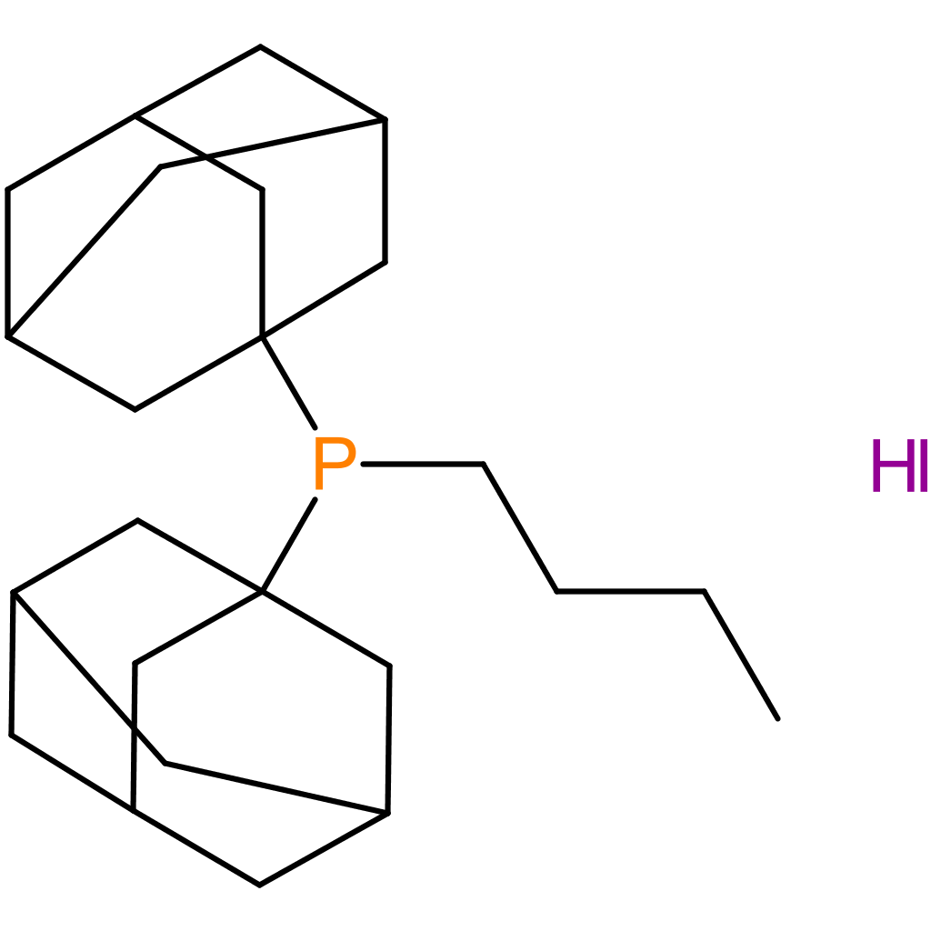 Di(1-adamantyl)-n-butylphosphine hydriodide