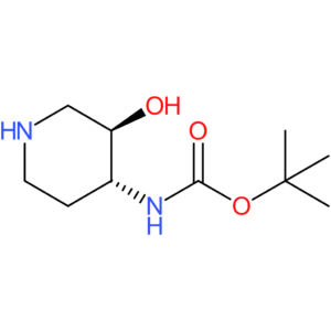 tert-butyl N-[(3R,4R)-3-hydroxypiperidin-4-yl]carbamate