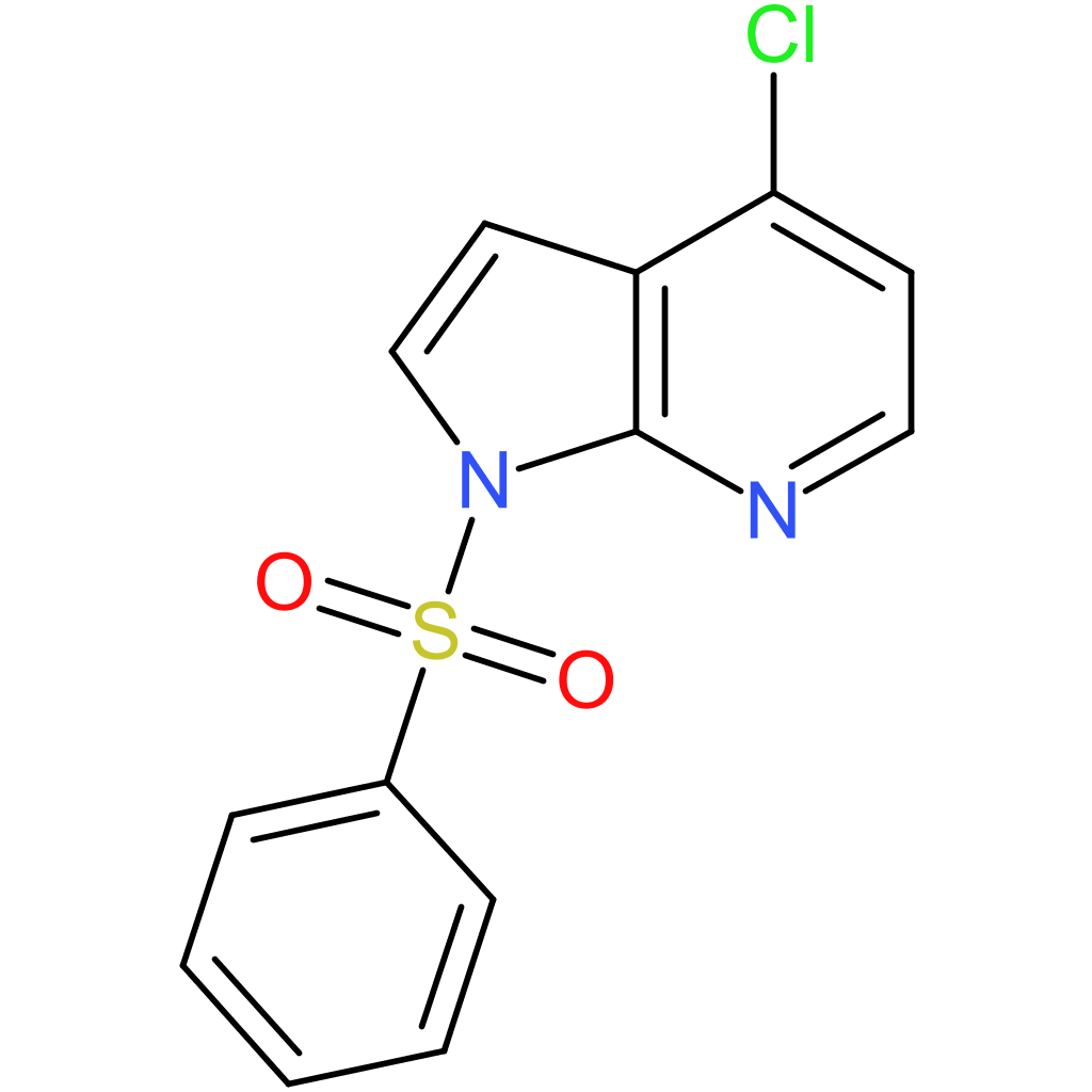 1-(benzenesulfonyl)-4-chloro-1H-pyrrolo[2,3-b]pyridine