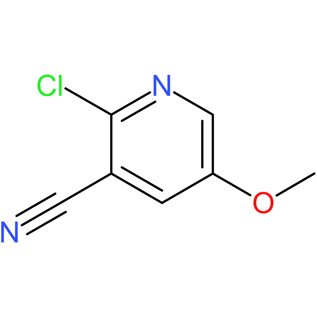 2-chloro-5-methoxypyridine-3-carbonitrile