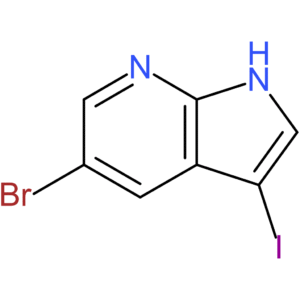 5-bromo-3-iodo-1H-pyrrolo[2,3-b]pyridine