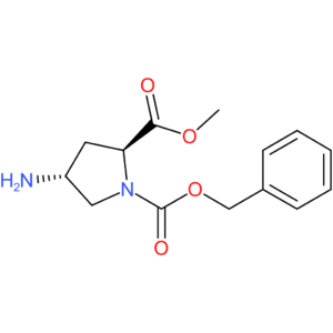 1-benzyl 2-methyl (2S,4R)-4-aminopyrrolidine-1,2-dicarboxylate