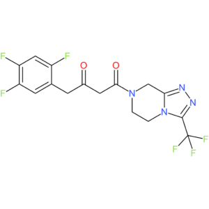4-Oxo-4-[3-(trifluoromethyl)-5,6-dihydro-[1,2,4]triazolo[4,3-a]pyrazin-7(8H)-yl] -1-(2,4,5-trifluorophenyl)butan-2-one