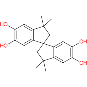 5,5,6,6-Tetrahydroxy-3,3,3,3-tetramethyl-1,1-spirobisindane(NMR)