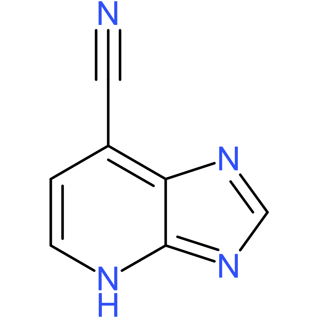 3H-imidazo[4,5-b]pyridine-7-carbonitrile