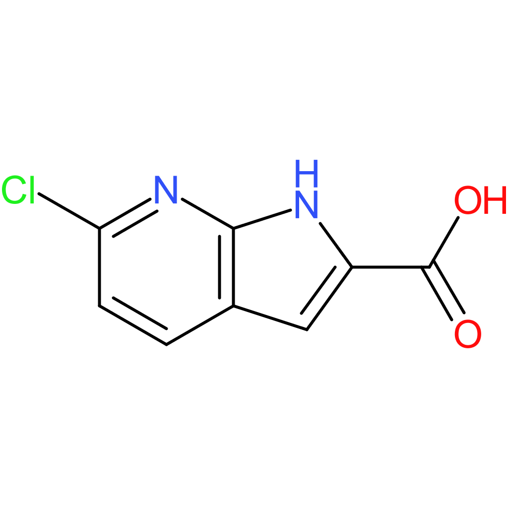 6-chloro-1H-pyrrolo[2,3-b]pyridine-2-carboxylic acid