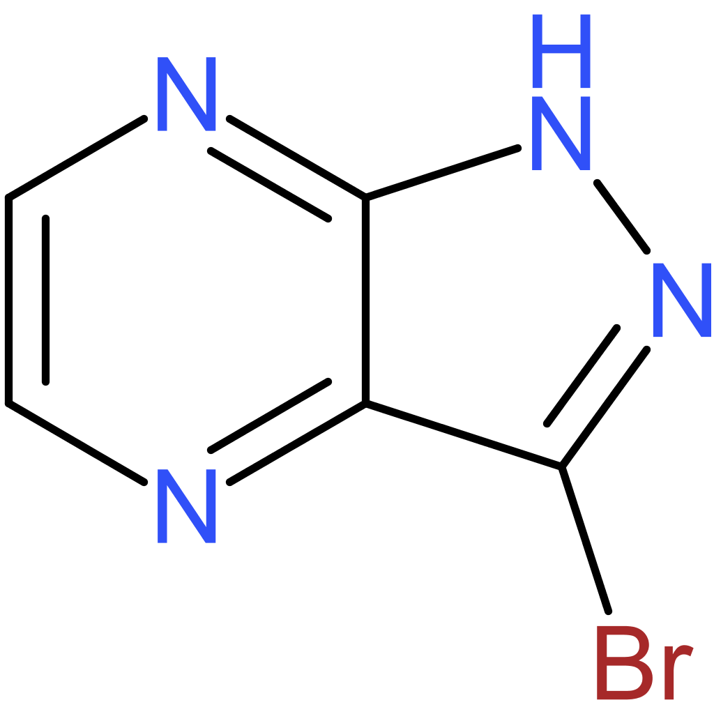 3-bromo-1H-pyrazolo[3,4-b]pyrazine