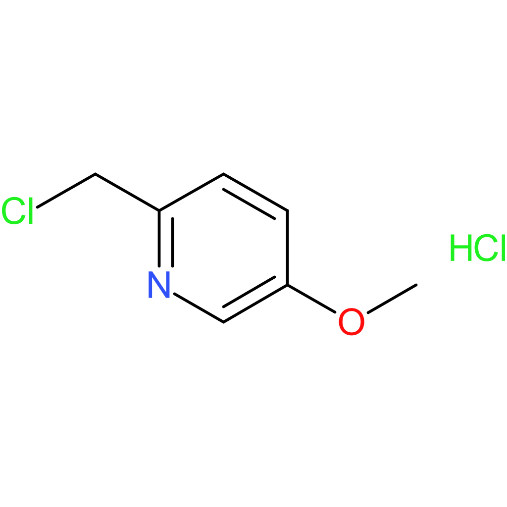 2-(chloromethyl)-5-methoxypyridine hydrochloride