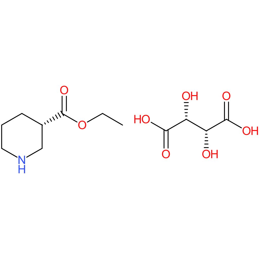 ethyl (3S)-piperidine-3-carboxylate (2R,?3R)?-?2,?3-?dihydroxybutanedioat?e