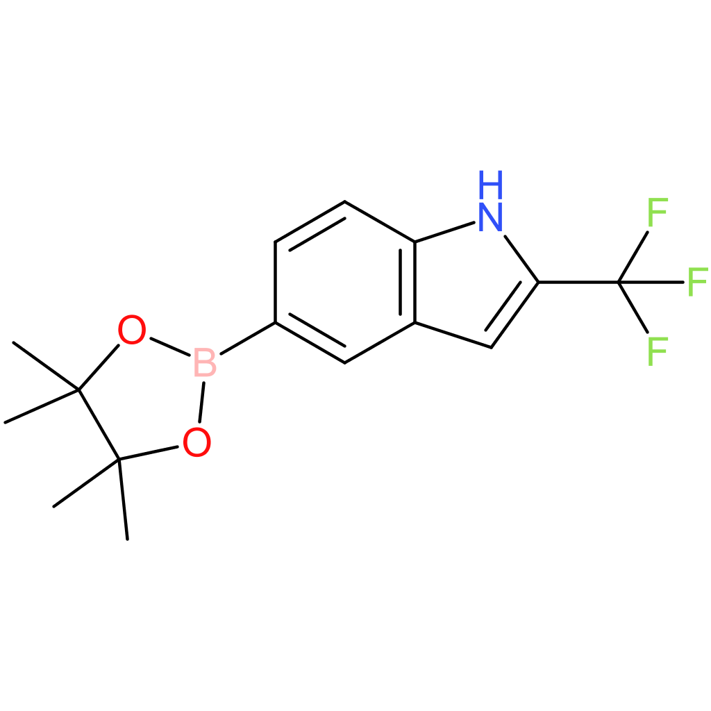 2-trifluoromethyl-5-(4,4,5,5-tetramethyl-1,3,2-dioxaborolan-2-yl)-1H-indole