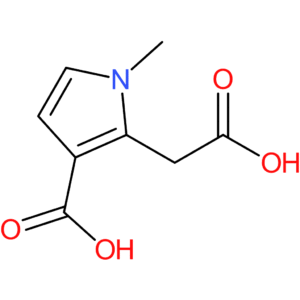 2-(carboxymethyl)-1-methyl-1H-pyrrole-3-carboxylic acid