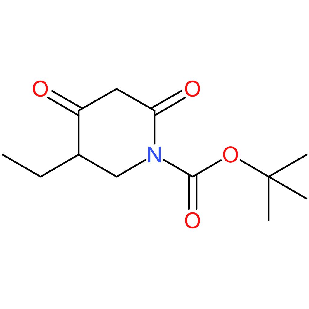tert-butyl 5-ethyl-2,4-dioxopiperidine-1-carboxylate