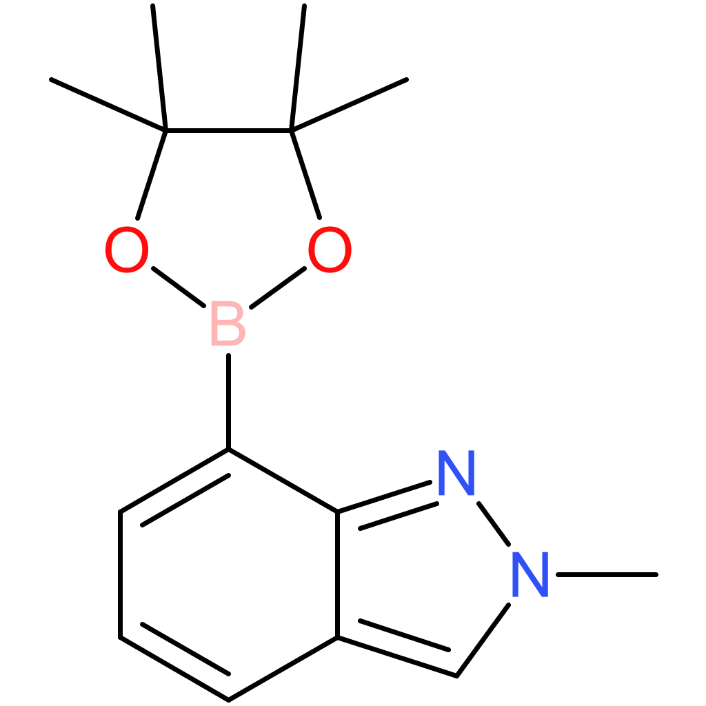 2-methyl-7-(tetramethyl-1,3,2-dioxaborolan-2-yl)-2H-indazole