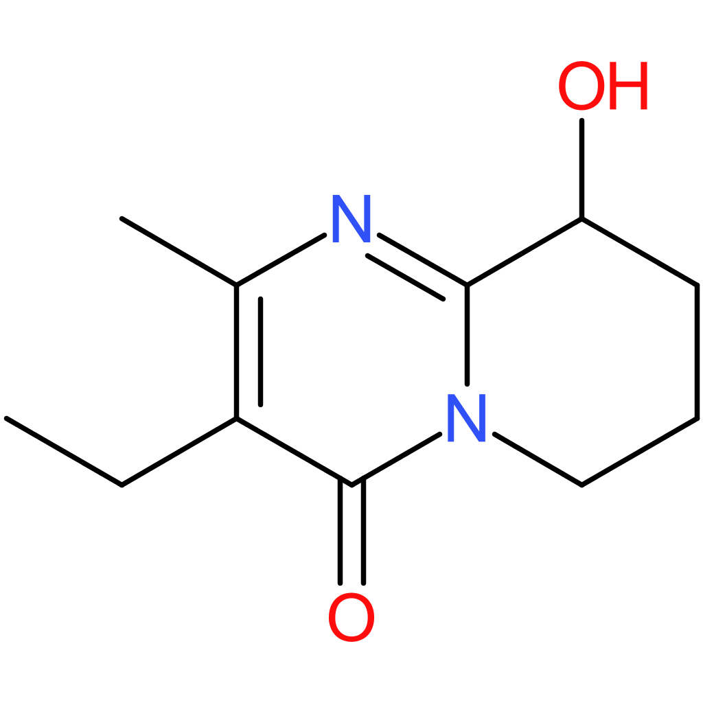 3-ethyl-9-hydroxy-2-methyl-4H,6H,7H,8H,9H-pyrido[1,2-a]pyrimidin-4-one