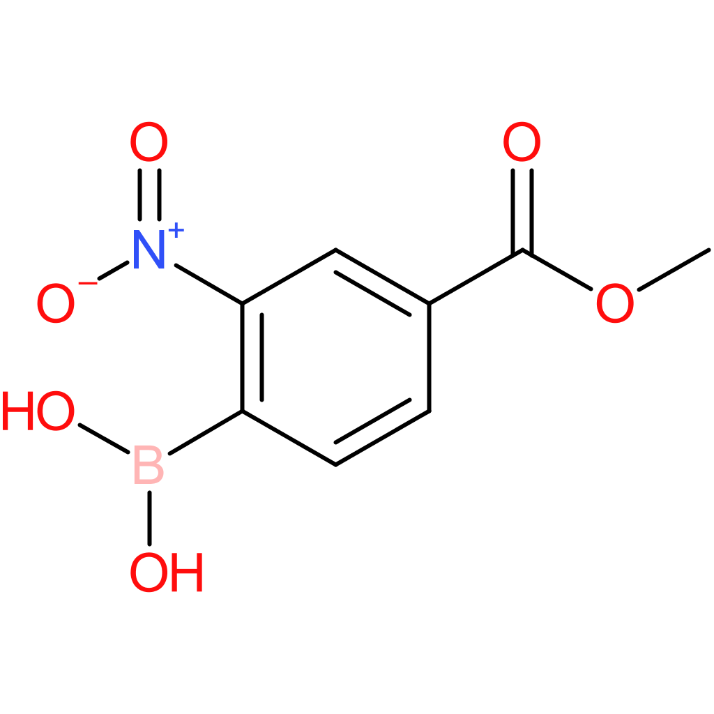 4-Methoxycarbonyl-2-nitrophenylboronic acid