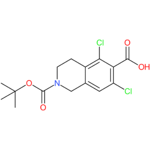 2-[(tert-butoxy)carbonyl]-5,7-dichloro-1,2,3,4-tetrahydroisoquinoline-6-carboxylic acid
