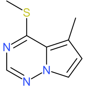 5-methyl-4-(methylsulfanyl)pyrrolo[2,1-f][1,2,4]triazine