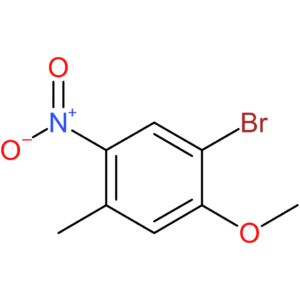 1-bromo-2-methoxy-4-methyl-5-nitrobenzene