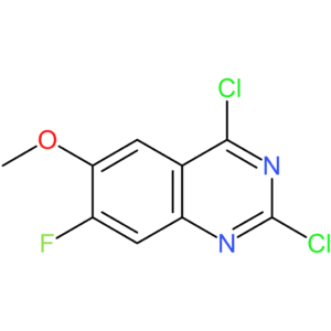 2,4-dichloro-7-fluoro-6-methoxyquinazoline