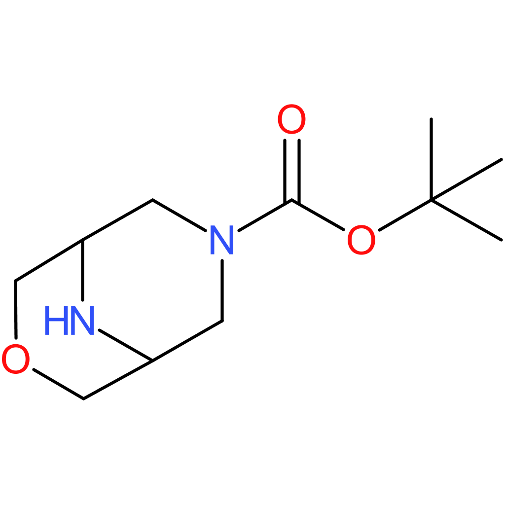 tert-butyl 3-oxa-7,9-diazabicyclo[3.3.1]nonane-7-carboxylate