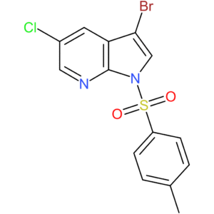 3-bromo-5-chloro-1-(4-methylbenzenesulfonyl)-1H-pyrrolo[2,3-b]pyridine