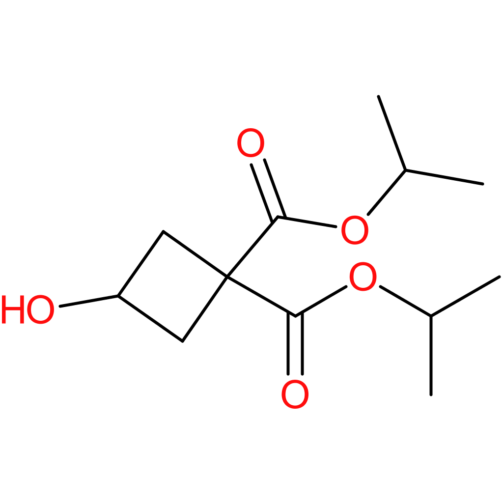 1,1-bis(propan-2-yl) 3-hydroxycyclobutane-1,1-dicarboxylate