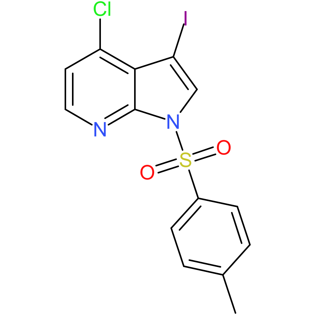 1-(benzenesulfonyl)-4-chloro-3-iodo-1H-pyrrolo[2,3-b]pyridine