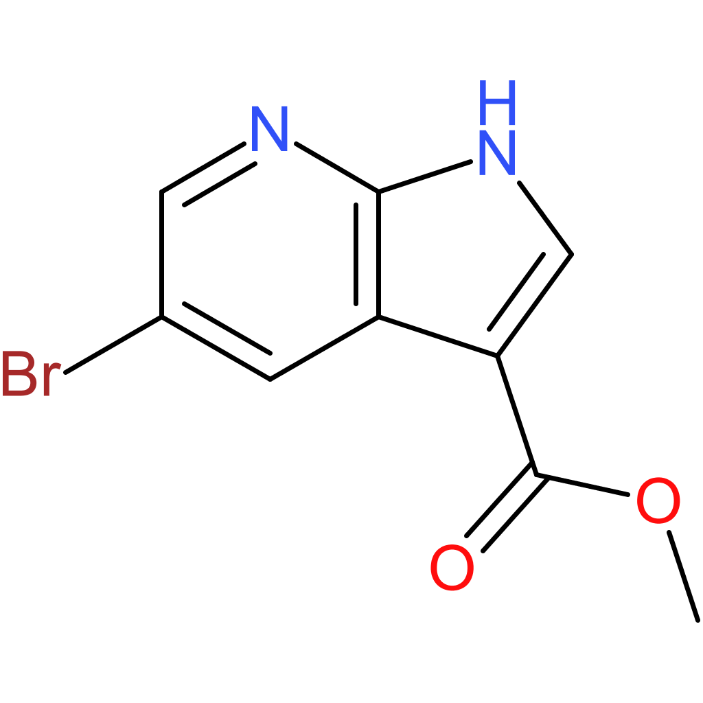 methyl 5-bromo-1H-pyrrolo[2,3-b]pyridine-3-carboxylate
