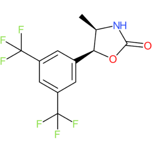 (4R,5S)-5-[3,5-bis(trifluoromethyl)phenyl]-4-methyl-1,3-oxazolidin-2-one