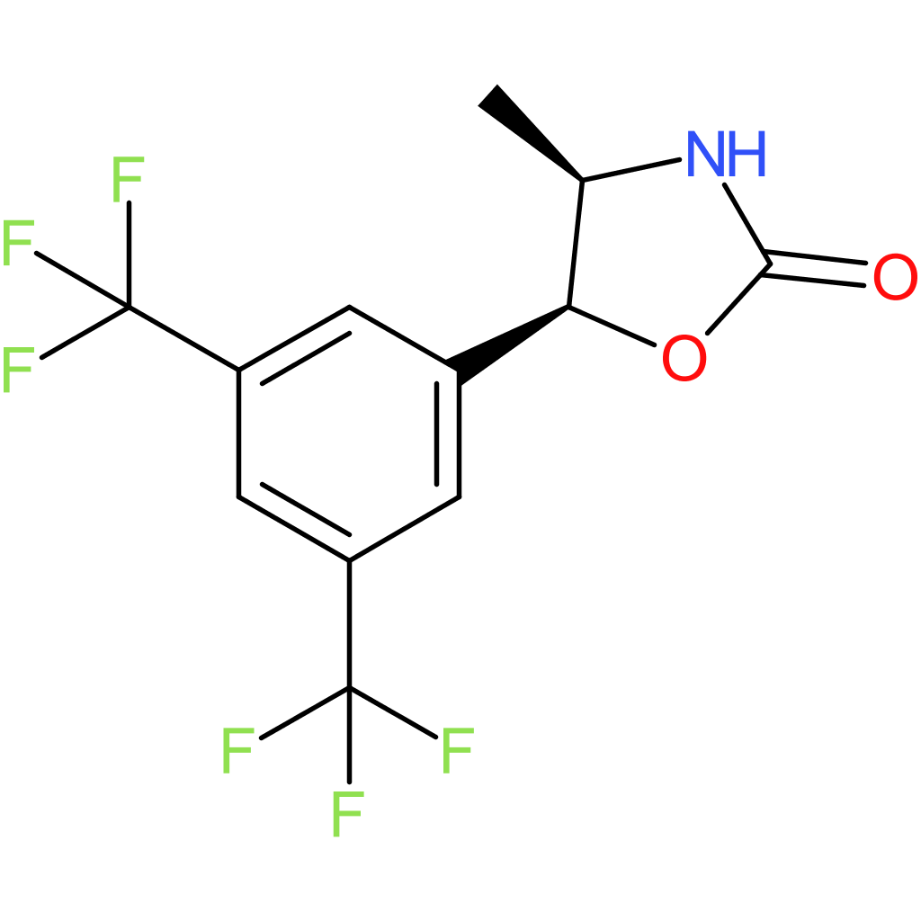 (4R,5S)-5-[3,5-bis(trifluoromethyl)phenyl]-4-methyl-1,3-oxazolidin-2-one