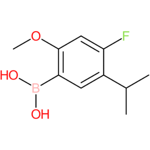 [4-fluoro-2-methoxy-5-(propan-2-yl)phenyl]boronic acid