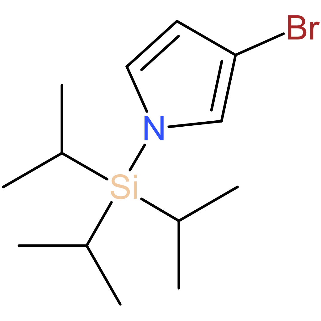 3-bromo-1-[tris(propan-2-yl)silyl]-1H-pyrrole