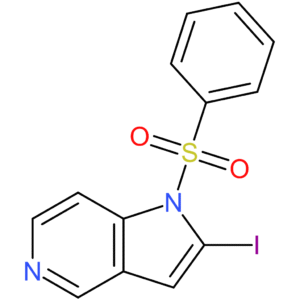 1-(benzenesulfonyl)-2-iodo-1H-pyrrolo[3,2-c]pyridine