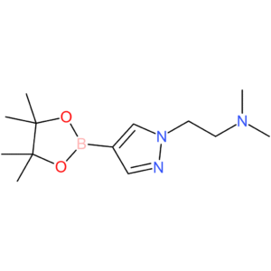 dimethyl({2-[4-(tetramethyl-1,3,2-dioxaborolan-2-yl)-1H-pyrazol-1-yl]ethyl})amine