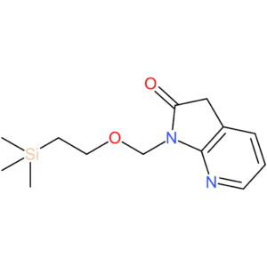 1-{[2-(trimethylsilyl)ethoxy]methyl}-1H,2H,3H-pyrrolo[2,3-b]pyridin-2-one